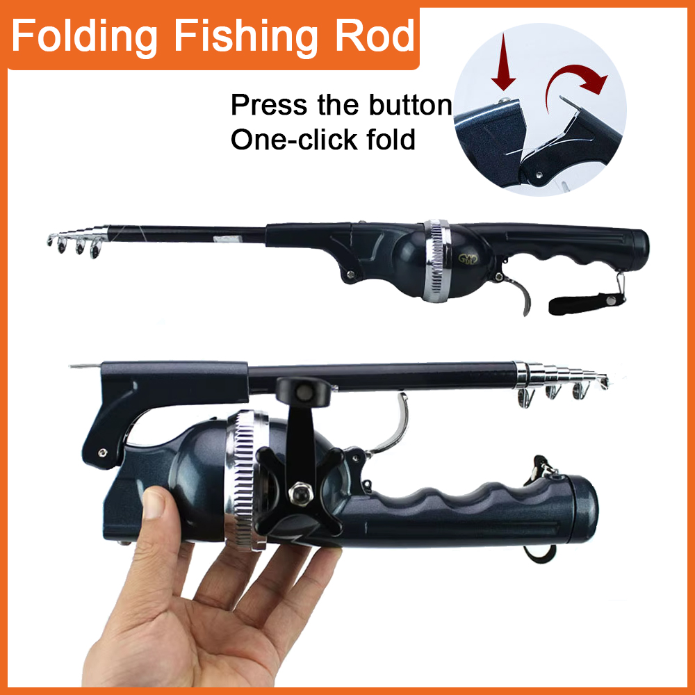 134cm Folding Fishing Lure Rod - Ice Fishing Line recension och pris