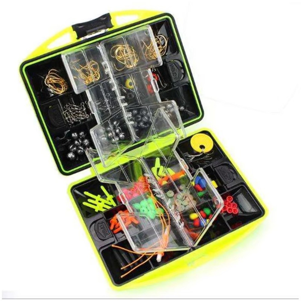 184pcs Fishing Accessories Kit - Freshwater Line recension och pris