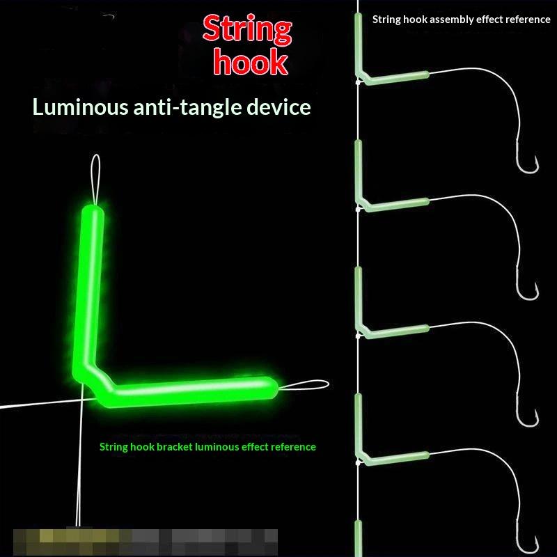 10Pcs Luminous Fishing Rig Ant - Freshwater Line recension och pris