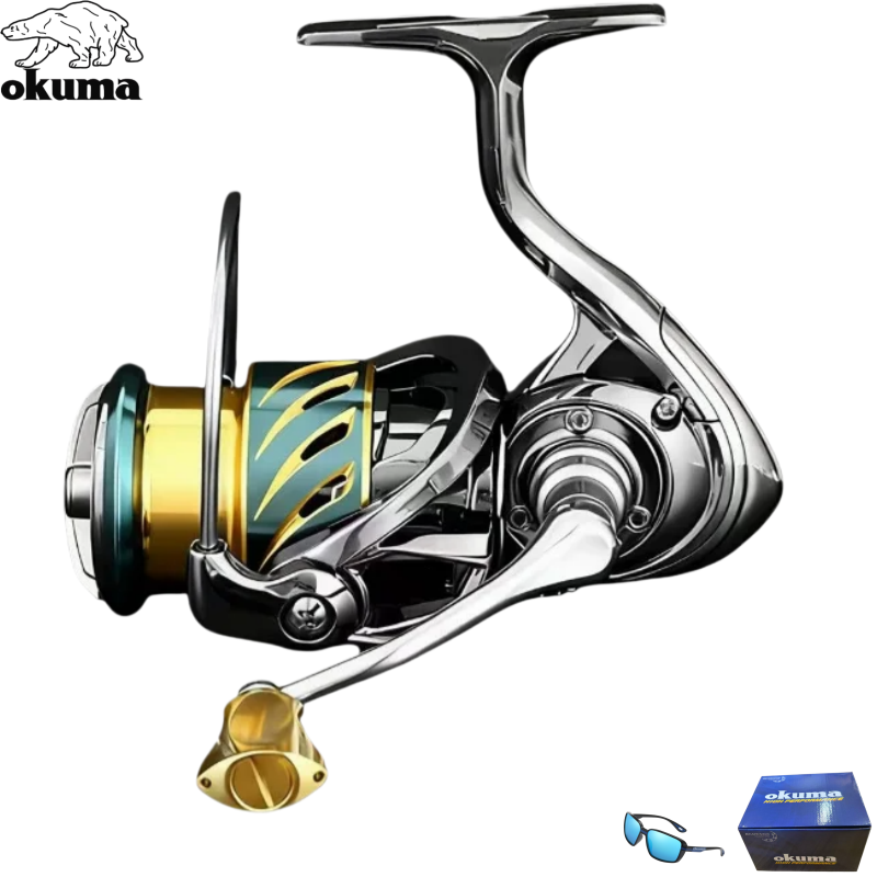 OKUMA 1000-7000 All-Metal Spin - Kastking Reel Zephyr recension och pris