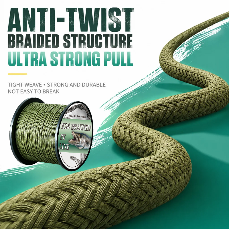 24 Strands PE Fishing Lines Br - Ice Fishing Line recension och pris