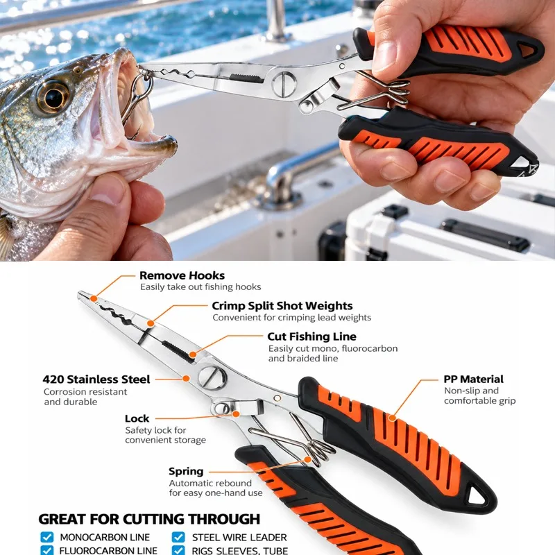 Professional Multifunctional F - Fishing Line Cutter recension och pris