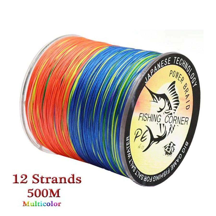 12 Strands Braided Fishing Lin - Freshwater Line recension och pris