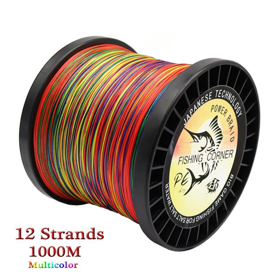 12 Strands Braided Fishing Lin - Freshwater Line recension och pris