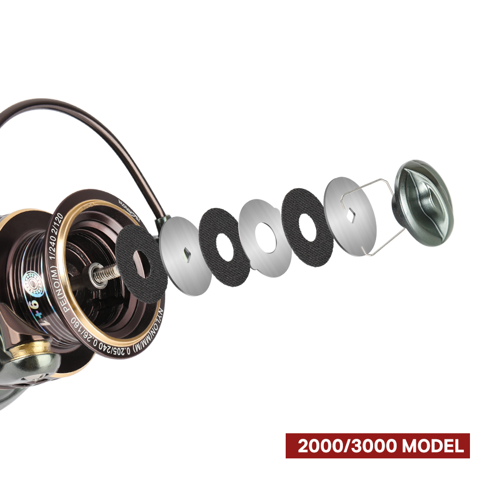 TSURINOYA Spinning Fishing Ree - Kastking Reel Zephyr recension och pris
