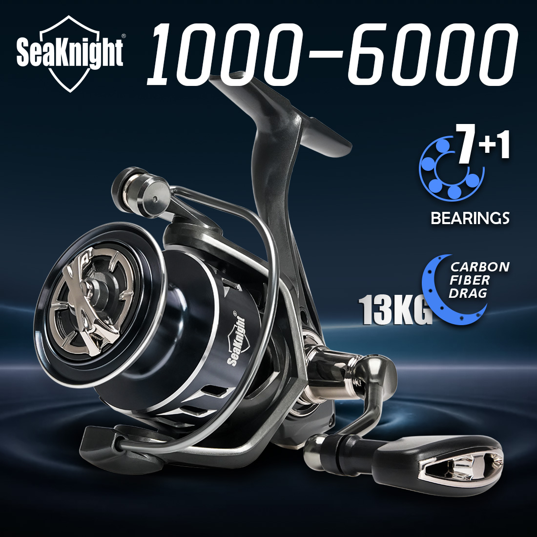 SeaKnight Brand SANGE Series 1 - Kastking Reel Zephyr recension och pris