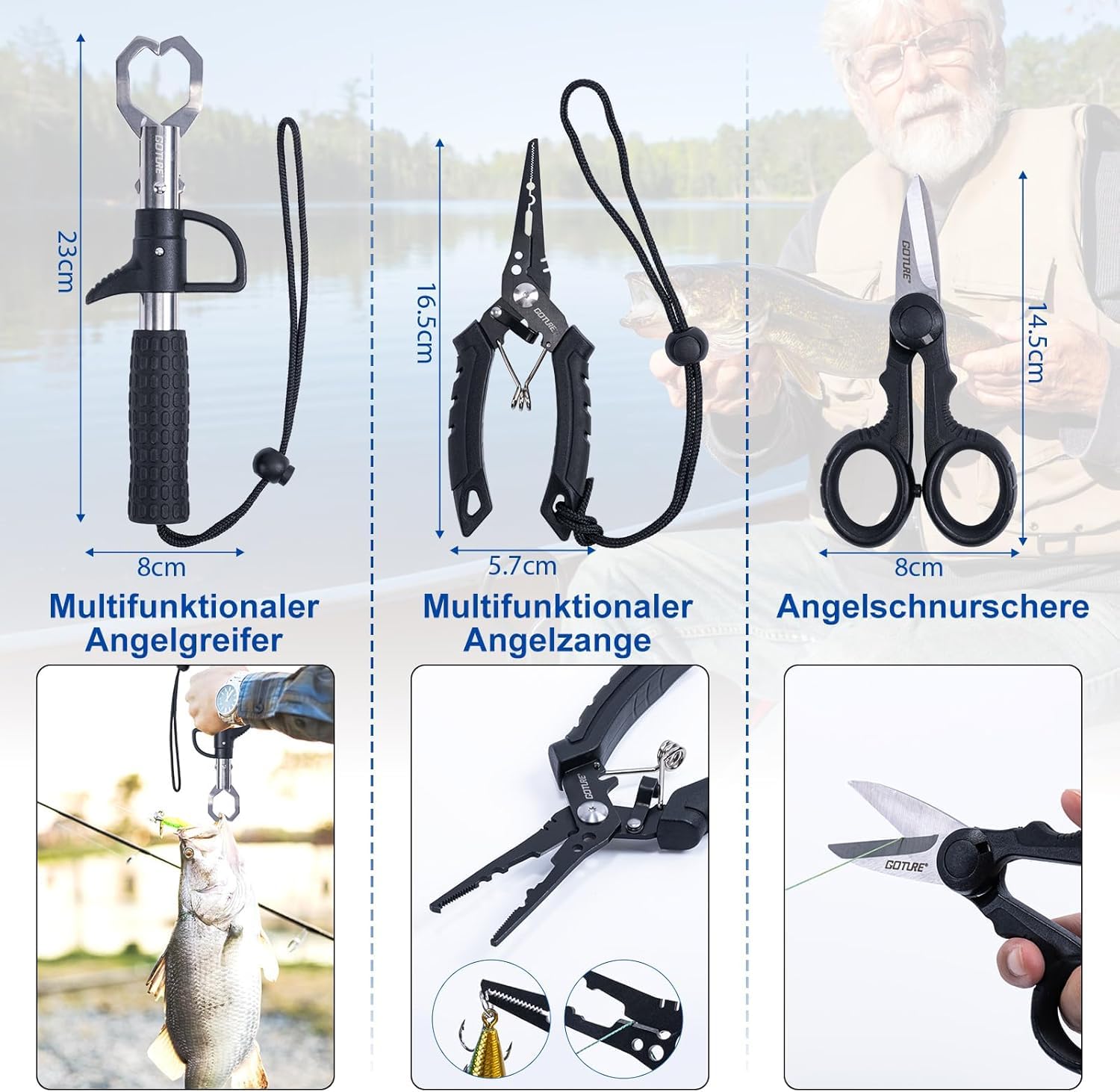 Goture 1.8M-2.7M Fishing Rod a - Freshwater Line recension och pris