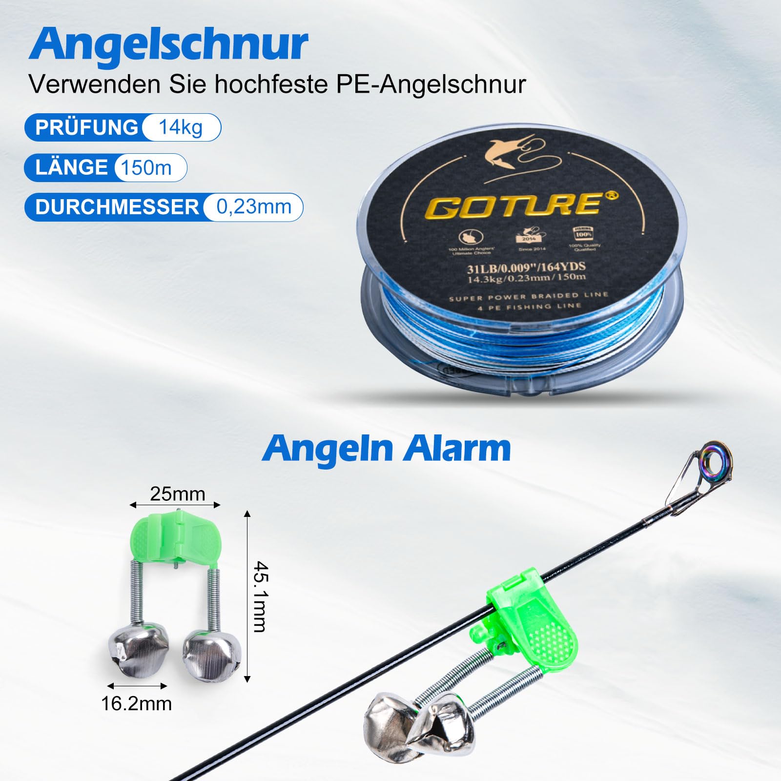Goture 1.8M-2.7M Fishing Rod a - Freshwater Line recension och pris